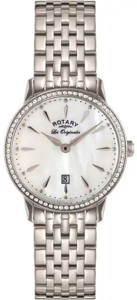 image of Rotary Watch Les Originales Ladies - White RTY-684