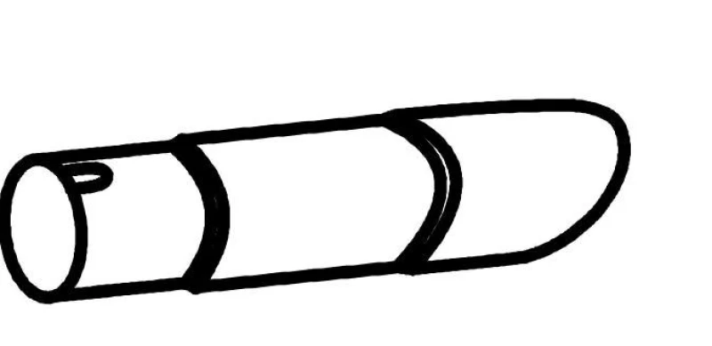 Image of VEGAZ VOR-104 Exhaust Pipe Endrohrblende Rear Exhaust Pipe (17)