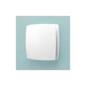 image of HiB Breeze Wall Mounted Bathroom Fan With Timer And Humidity Sensor - White - 31200 - White