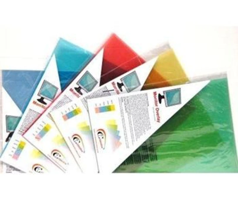 Image of Crossbow Education Monitor Overlay Sky blue - 17" (269 x 337 mm)..