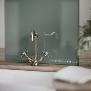 Image of Laura Ashley Fern Glass Kitchen Splashback 900 X 750mm