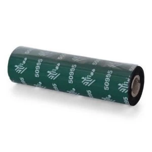 Image of Zebra 05095GS11007 Original Resin Printer Ribbon 5095 (110mm x 74m)