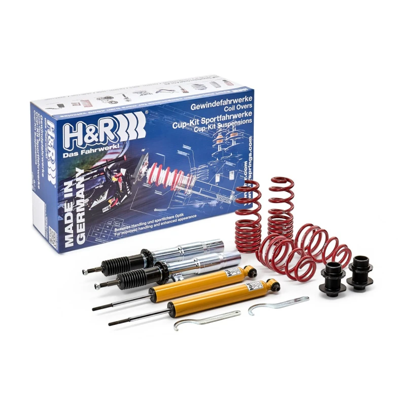 Image of Suspension kit, coil springs / shock absorbers H&R 28907-1