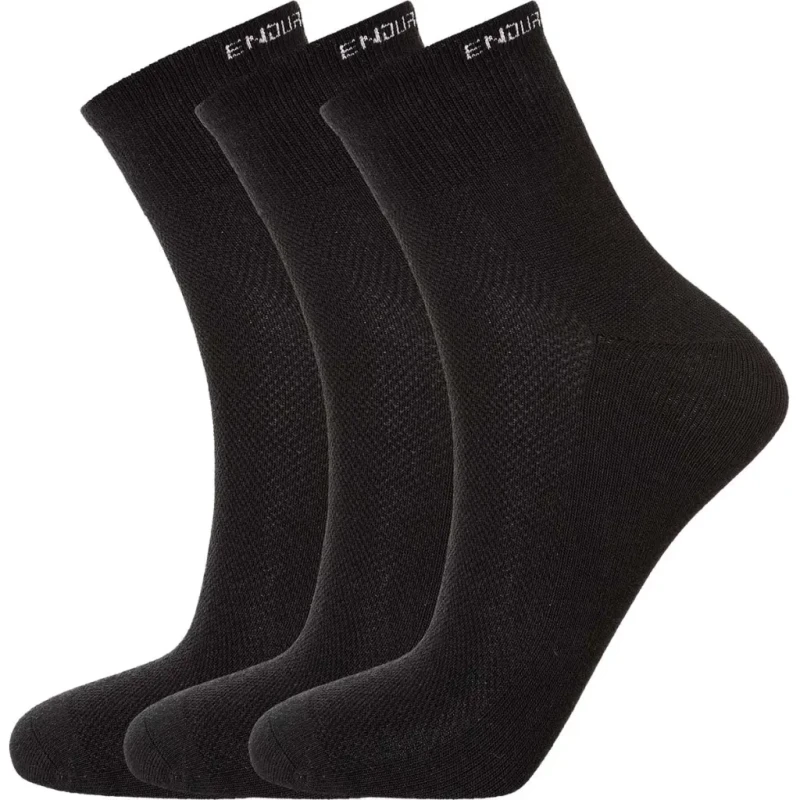 Image of Quarter socks Endurance Alcudia (x3) Noir Unisex 39/42