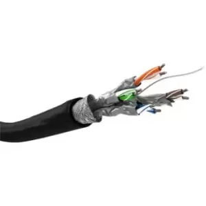 Image of Goobay S/FTP CAT 6 Outdoor Network Cable - 100m - Black