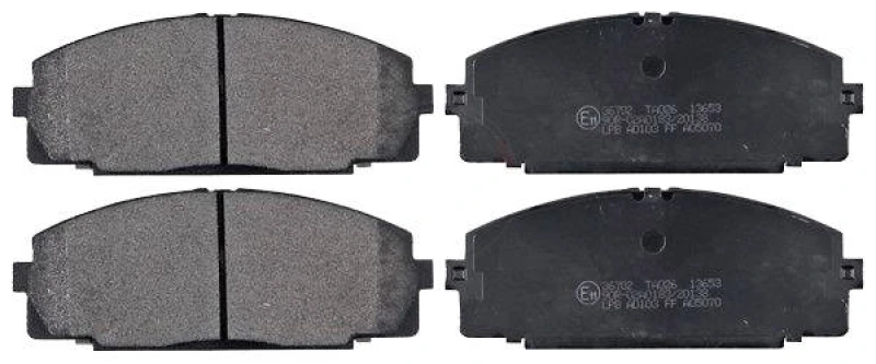 Image of A.B.S. 36702 Brake pad set without integrated wear sensor Brake Pad Set,disc brake (402)