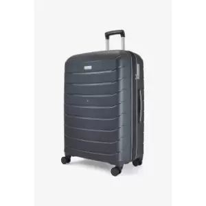 image of Rock Luggage Prime NG69602 8 Wheel Large Charcoal Suitcase