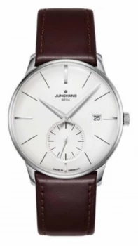 Image of Junghans Meister MEGA Small Second Dark Brown Leather Watch