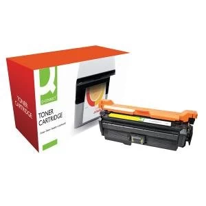 image of Q-Connect HP 648A Yellow Laser Toner Ink Cartridge