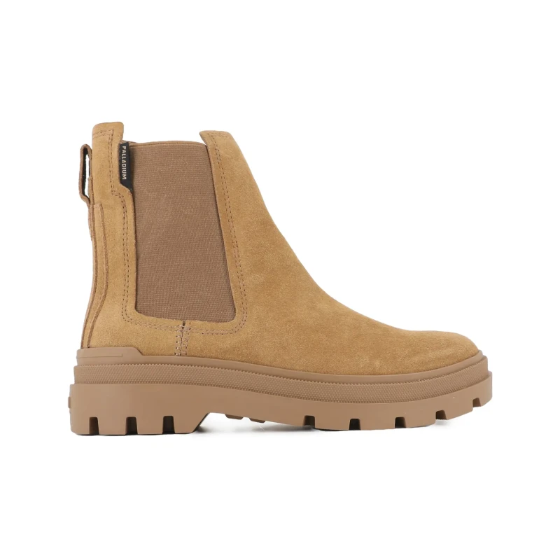 Image of Palladium Womens boots Palladium Grade Chelsea S Marron Female 37