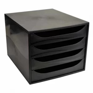 image of Recycled Drawer Set 234x284x355mm Black