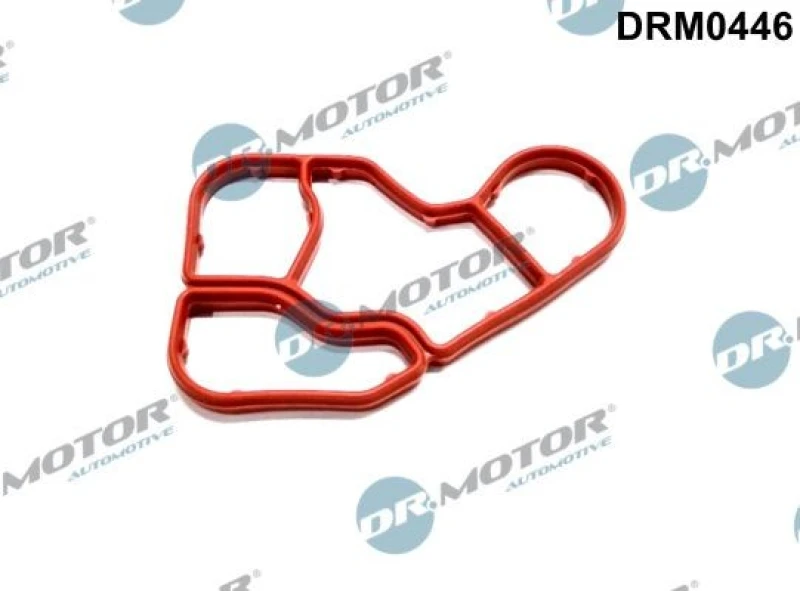 Image of DR.MOTOR AUTOMOTIVE Oil filter housing gasket DR.MOTOR AUTOMOTIVE DRM0446