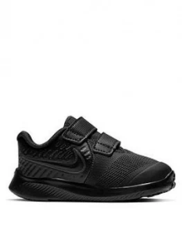 image of Nike Star Runner 2 Infant Trainer, Black, Size 4.5