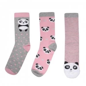 Image of Totes Cracker Socks - Pink Pandas