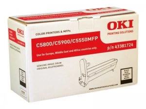 Oki C5800/C5900 Black Image Drum