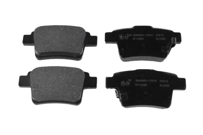 Image of Blue PRINT ADG042120 Brake pad set Rear Axle, with acoustic wear warning Brake Pad Set,disc brake (402)