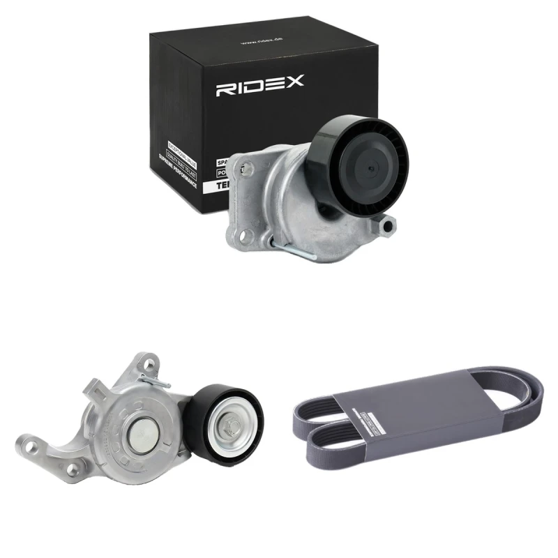Image of RIDEX 542R0167 V-ribbed belt set V-Ribbed Belt Set (542)