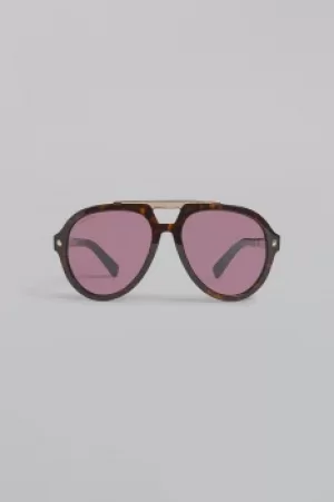 Image of DSQUARED2 Unisex Sunglasses Brown Size OneSize 100% Acetate