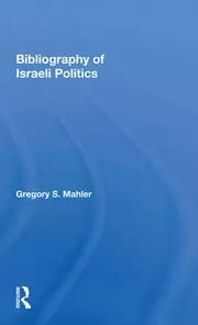 Image of Bibliography Of Israeli Politics