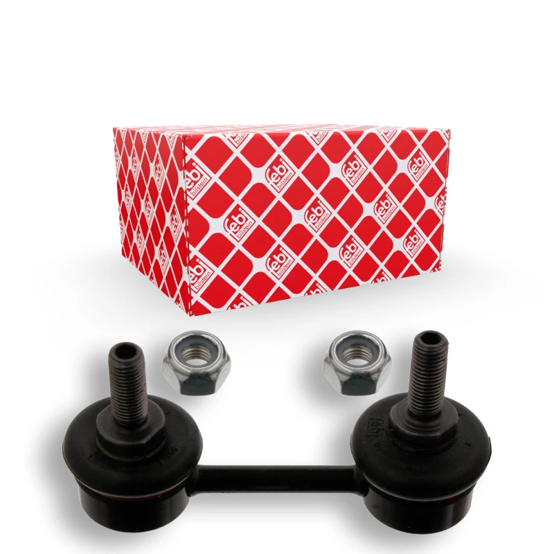 Image of FEBI BILSTEIN 34300 Anti-roll bar link OE Turbo NEW, Rear Axle Right Link Stabiliser (3229)