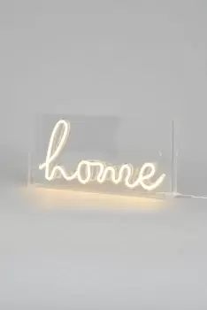 Image of Glow Home Neon Light Box Table Lamp