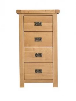 image of K-Interiors Alana 4 Drawer Narrow Chest