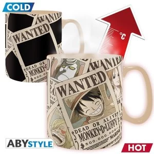 Image of One Piece - Heat Change Wanted Mug