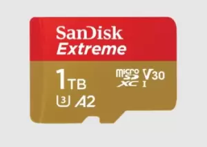 Image of SanDisk Extreme 1024 GB MicroSDXC UHS-I Class 3