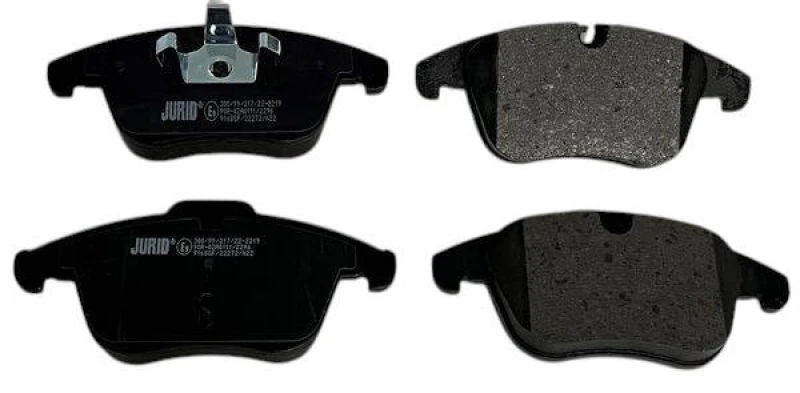 Image of JURID 574009J Brake pad set Brake Pad Set,disc brake (402)