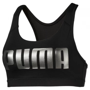 image of Puma 4Keeps Sports Bra - Blk/Slv 06