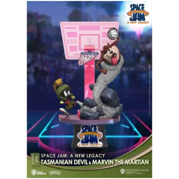 Image of Beast Kingdom Space Jam: A New Legacy D-Stage Diorama - Tasmanian Devil & Marvin The Martian