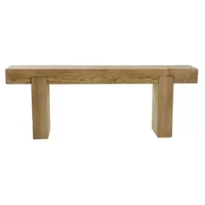 Image of 4' x 1 (1.2x0.2m) Forest Sleeper Bench - Pressure Treated