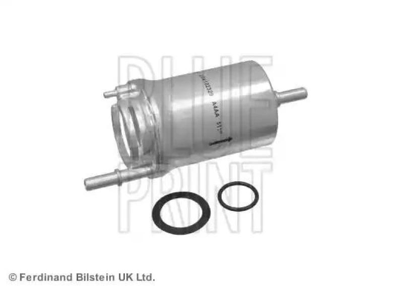 Image of Blue PRINT ADV182329 Fuel Filter In-Line Filter, without pressure regulator, with gaskets/seals Fuel filter (9)
