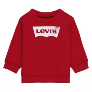 image of Levis Batwing Crew Sweater Babies - Red