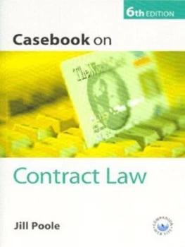 Image of Casebook on Contract Law by Jill Poole and Jill Poole Book