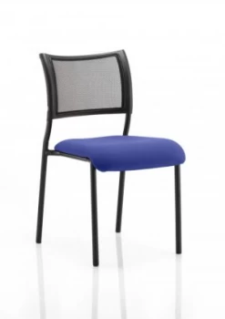Image of Brunswick Bespoke Seat Black Frame Stevia Blue