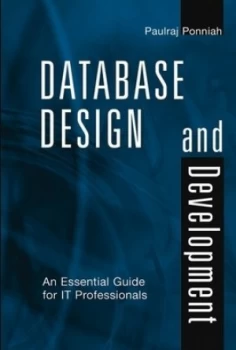 Image of Database Design and Development by Paulraj Ponniah Hardback
