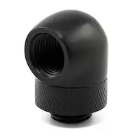 Image of XSPC G1/4" 90° Rotary Fitting V2 (Matt Black)
