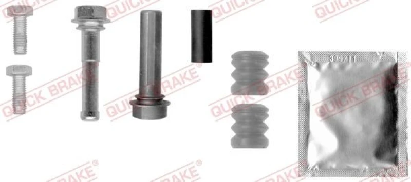 Image of QUICK BRAKE Guide sleeve kit, brake caliper QUICK BRAKE 113-1308X