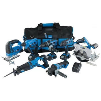 Image of Draper Storm Force® 20V Cordless Kit (12 Piece)