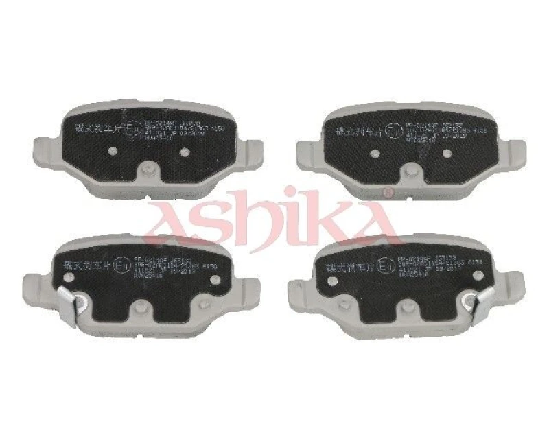 Image of ASHIKA Brake pad set ASHIKA 51-00-0214