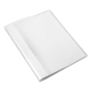 image of Office Clamp Binder Polypropylene Clear Pack 10 936897