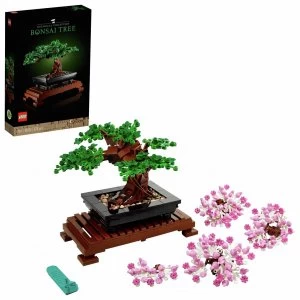 image of LEGO Creator Expert Bonsai Tree Set for Adults 10281