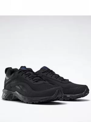 Image of Reebok Ridgerider 6 Shoes, Black/Blue, Size 10.5, Men