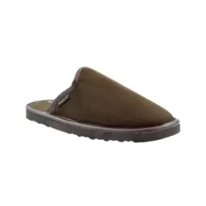 Sleepers Mens Stephen Slippers (6 UK) (Brown)