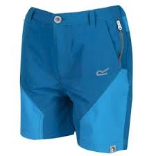 image of Regatta Sorcer Mountain Shorts - age 3-4 - blue