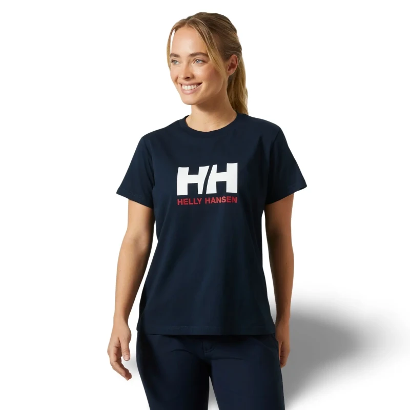Image of Helly Hansen Womens T-Shirt Helly Hansen Logo 3.0 Bleu Female 4XL