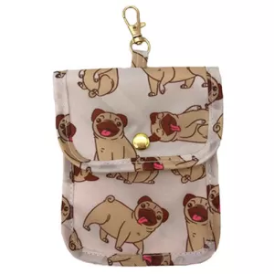 Image of Mopps Pug Face Covering & Hand Sanitiser Pouch