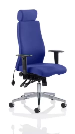 Image of Onyx Bespoke Colour With Headrest Admiral Blue