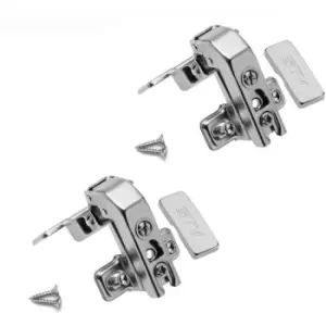 Image of Angular Standard 90 Degree short-arm Door Hinge 35mm - With Euro Screw